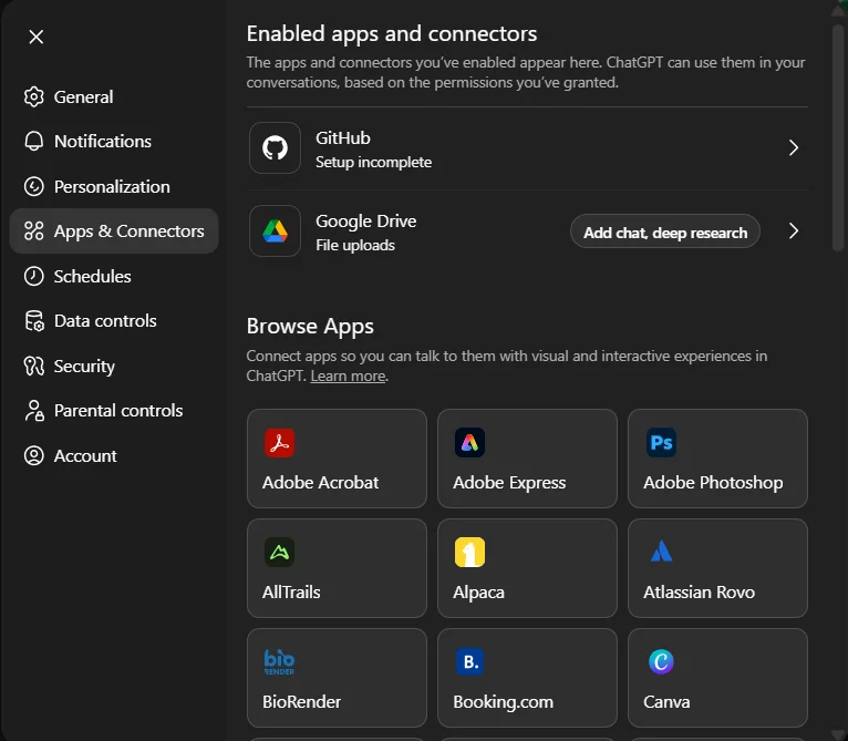 أدوبي تدمج فوتوشوب وأكروبات داخل ChatGPT مجانًا