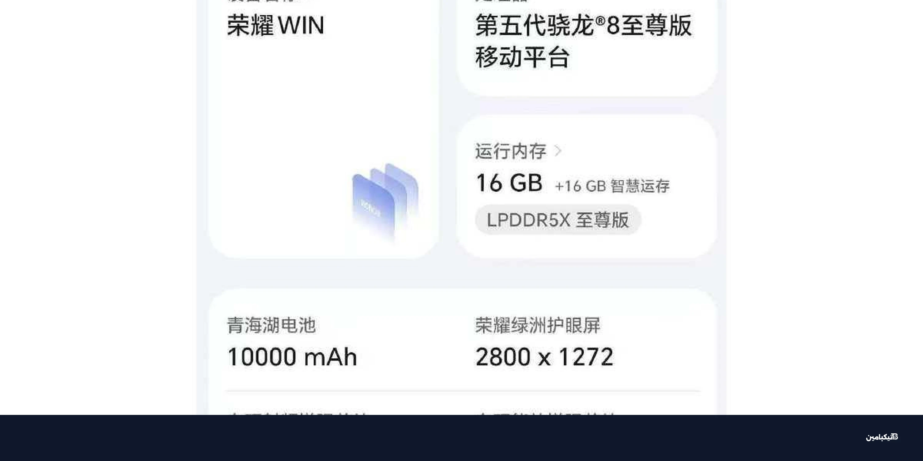 هونر وين: مواصفات رسمية قبل الإطلاق في 26 ديسمبر