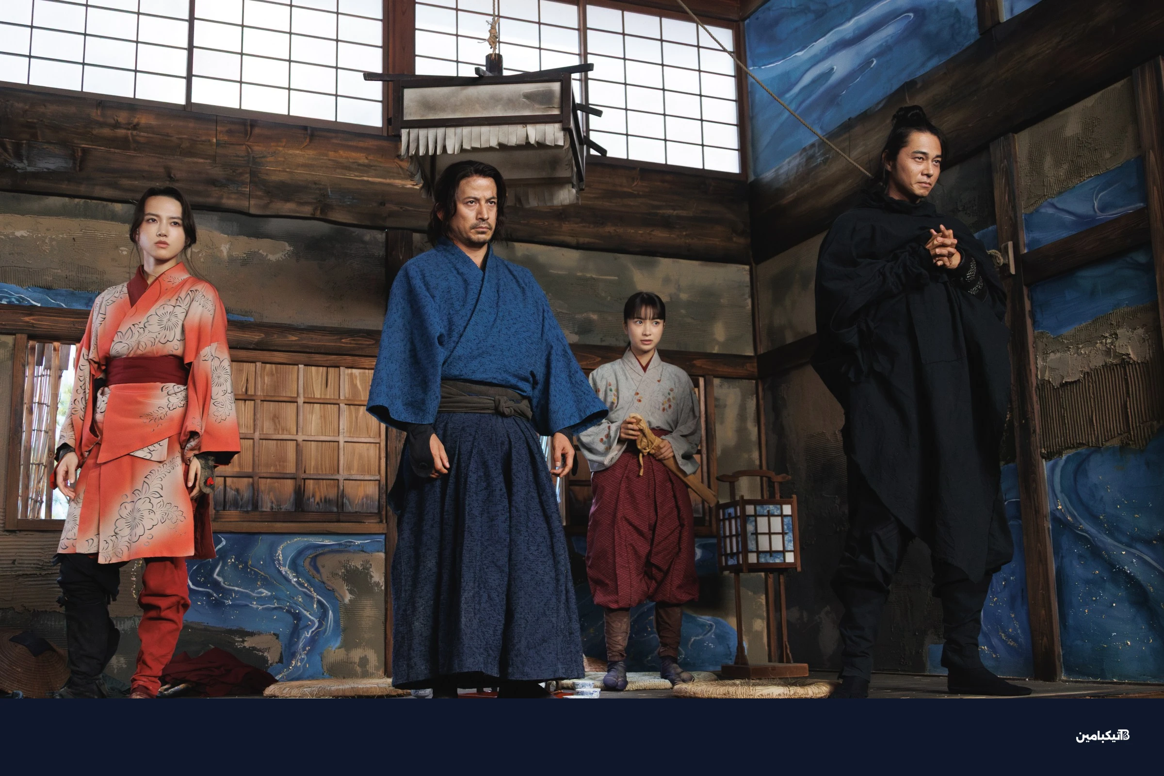 مشهد من مسلسل Last Samurai Standing على نتفليكس