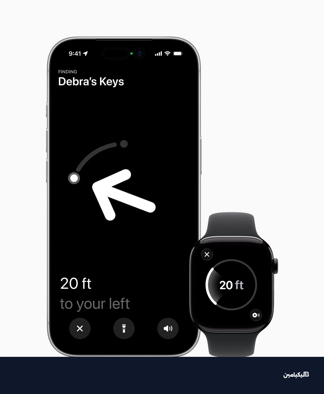 Precision Finding Apple Watch