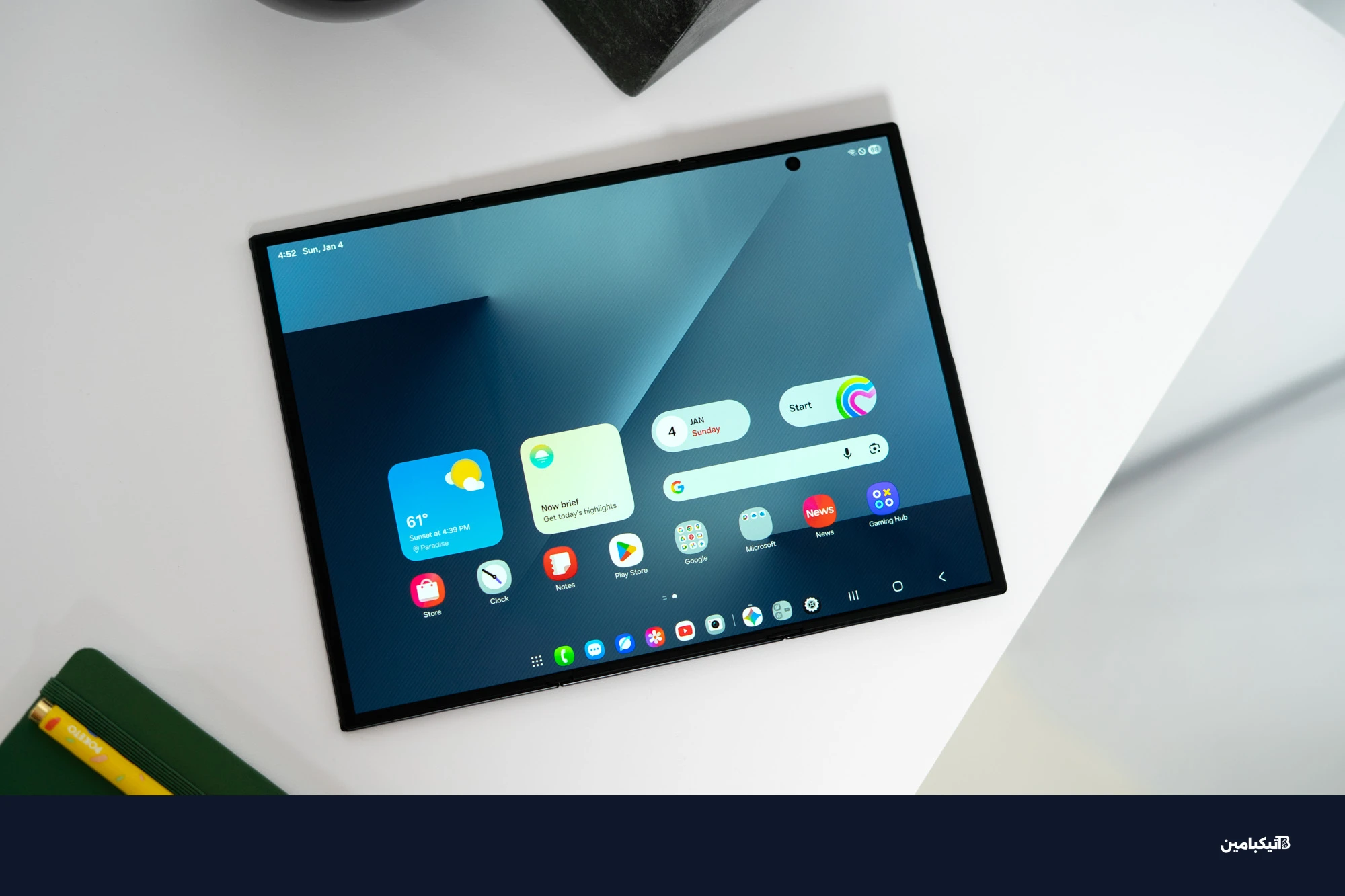 سامسونج Galaxy Z TriFold مع شاشته القابلة للطي