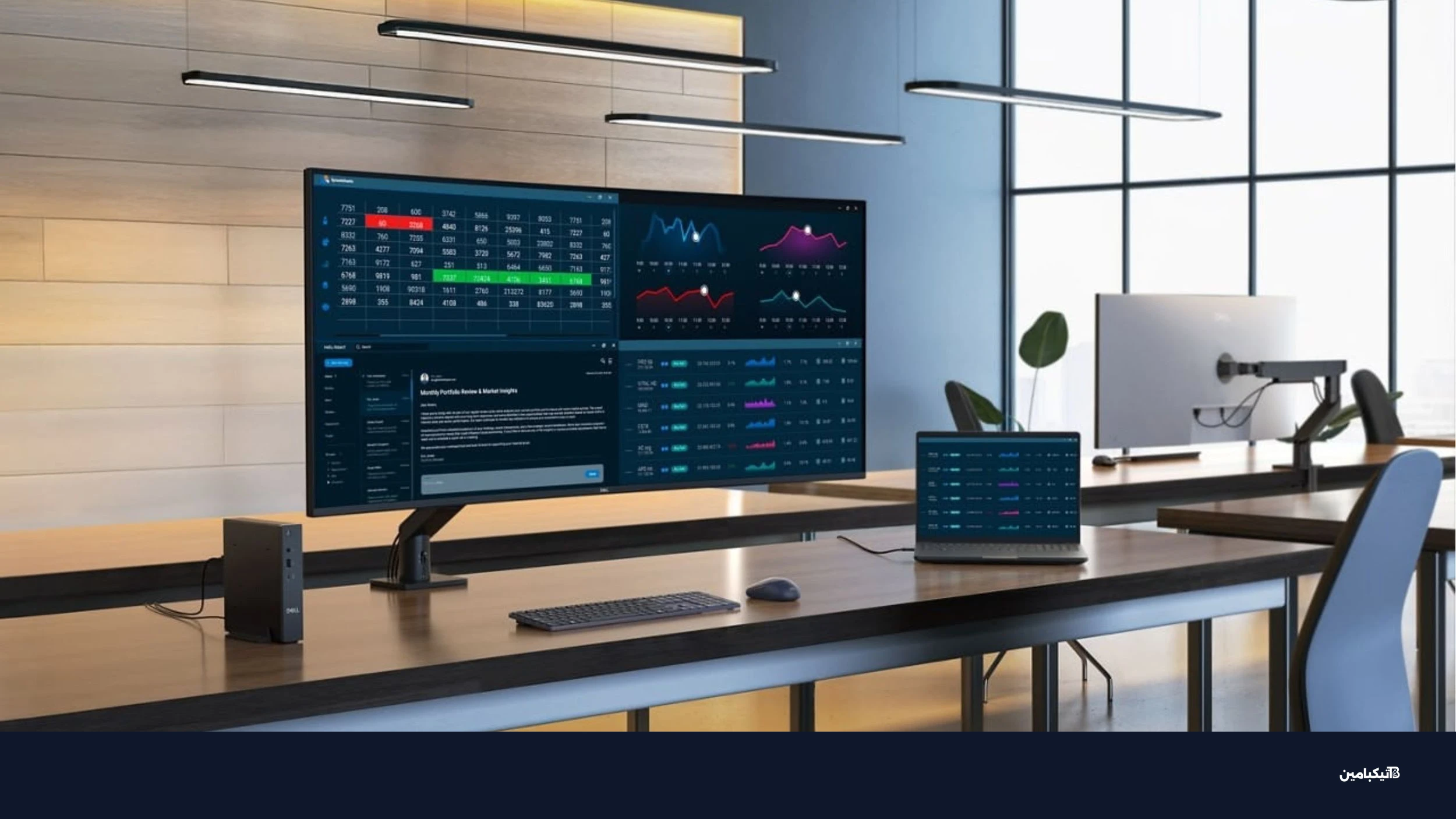 شاشة ديل 52 بوصة الجديدة