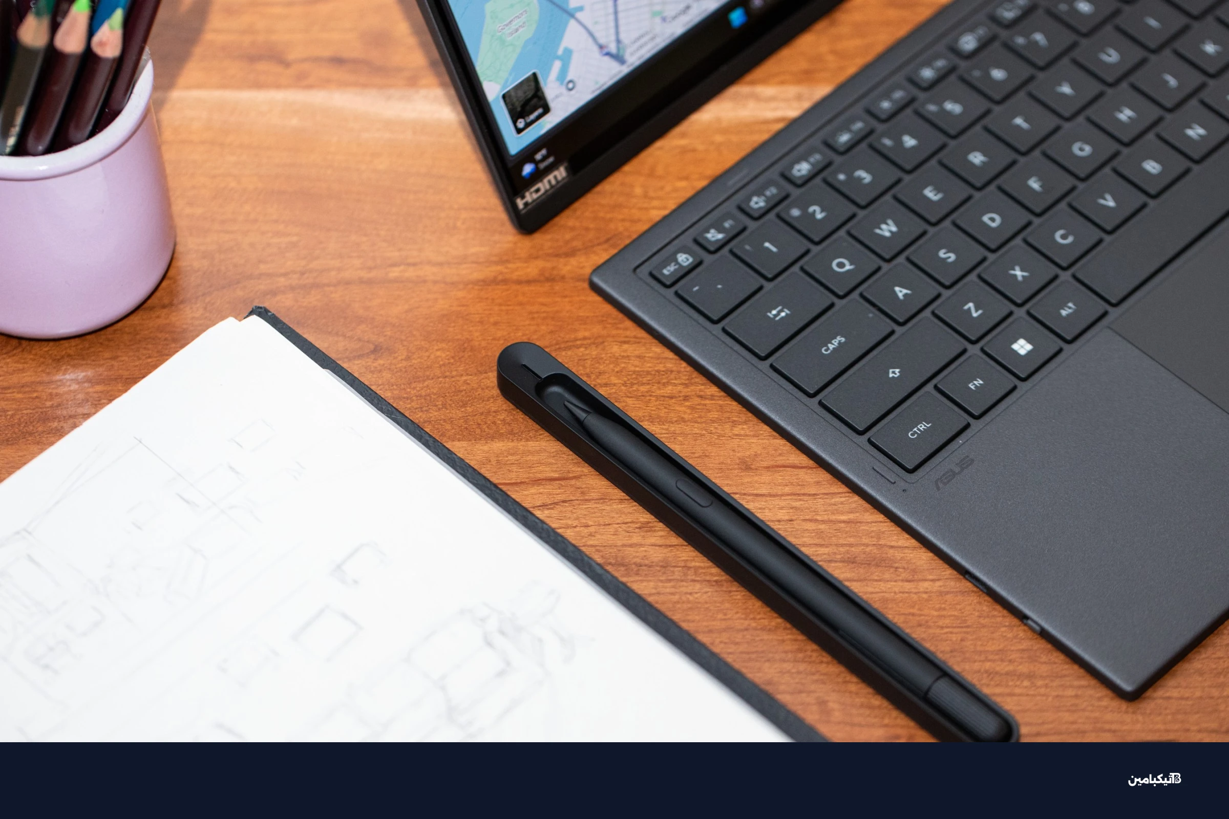 قلم أسوس ستايلس 3.0 مع قاعدة الشحن