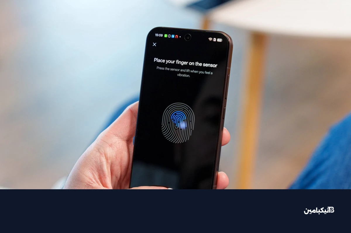 قارئ البصمة في أوبو رينو 15 برو ميني