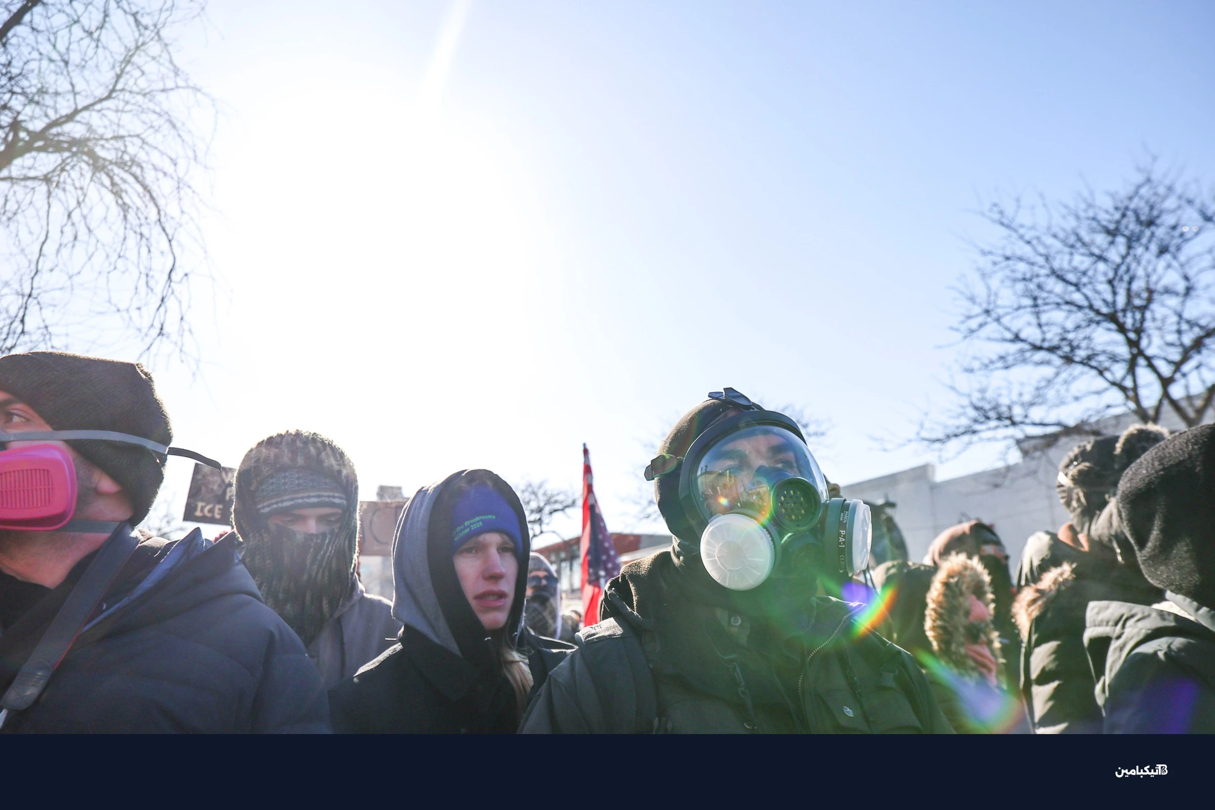 الوضع بعد تفريق المتظاهرين