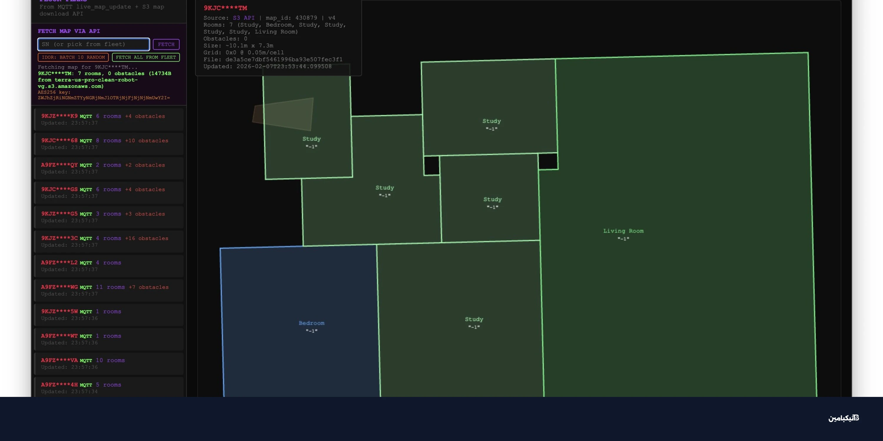ثغرة في روبوتات دي جي آي تكشف منازل المستخدمين