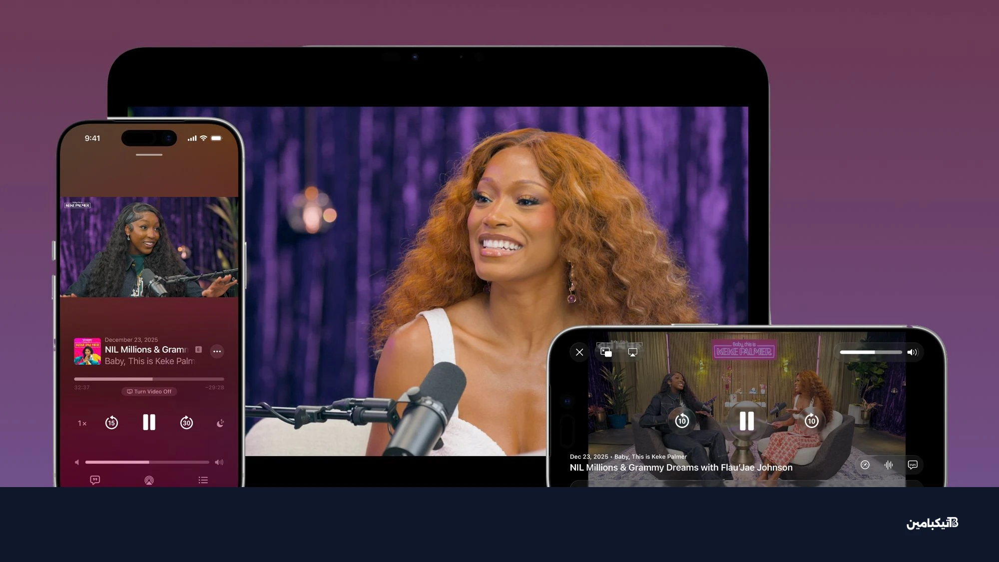 apple podcasts video