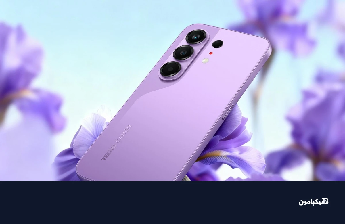 هاتف Camon 50 باللون البنفسجي