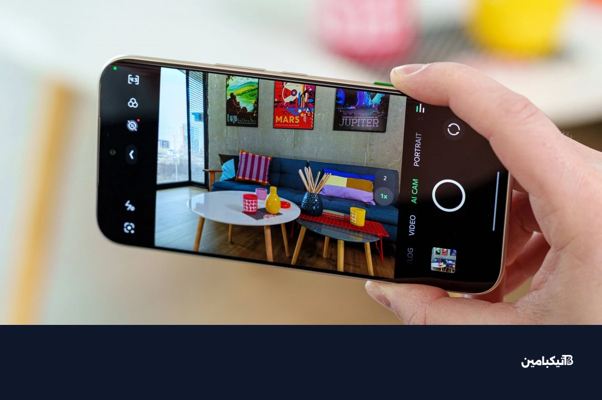 زر التصوير في انفينكس Note Edge