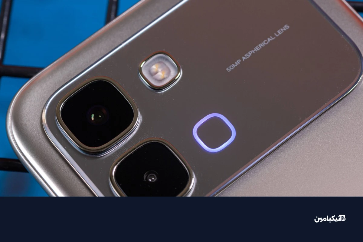 زر المساعد الصوتي في انفينكس Note Edge