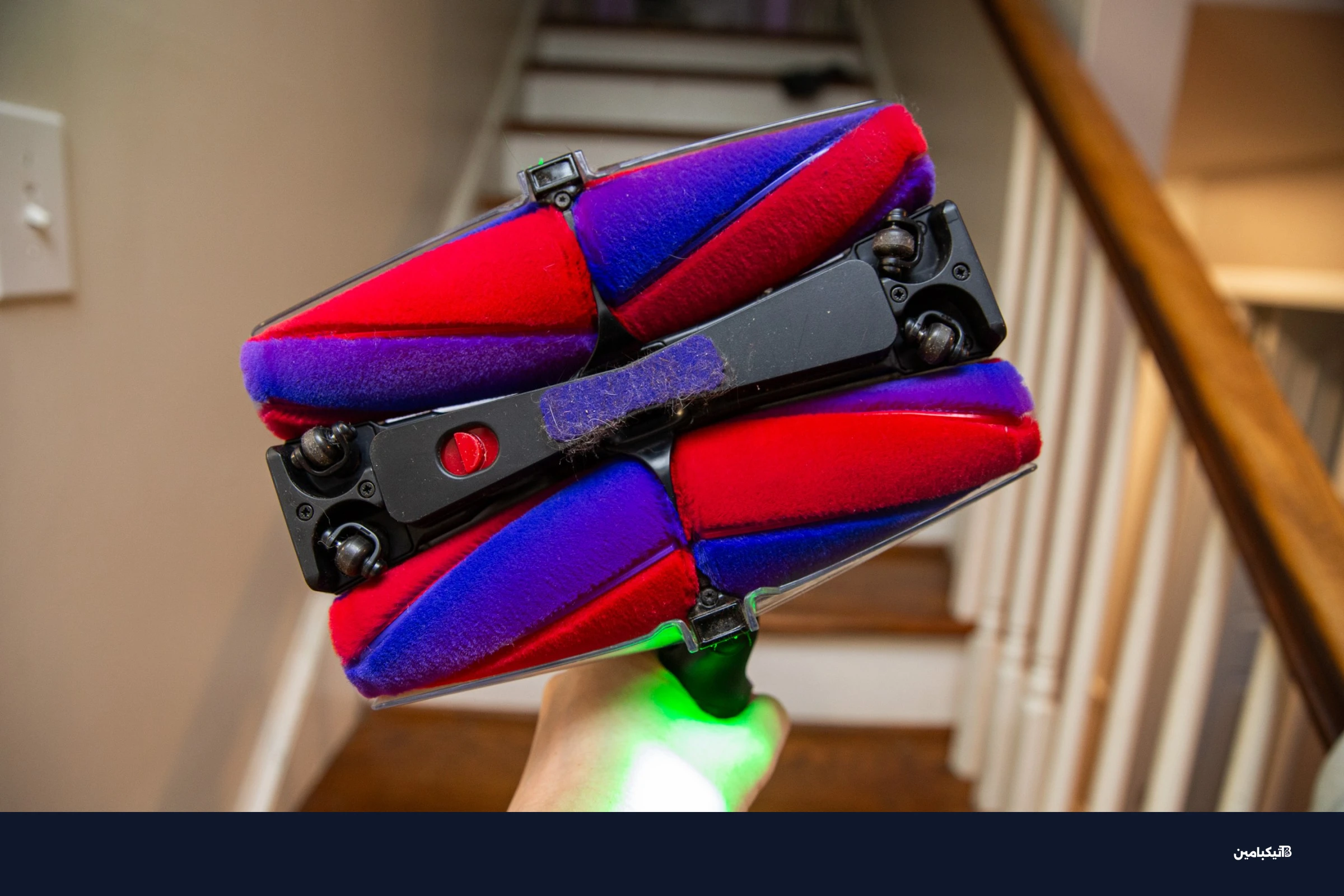 البكرات المخروطية الناعمة في مكنسة دايسون