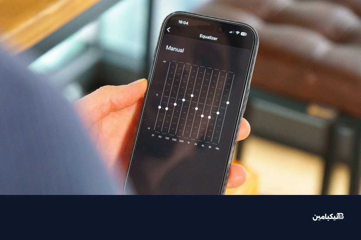 معادل الصوت في تطبيق سوني