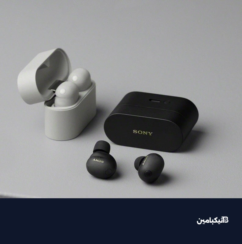 سماعات سوني WF-1000XM6 باللونين الأسود والفضي