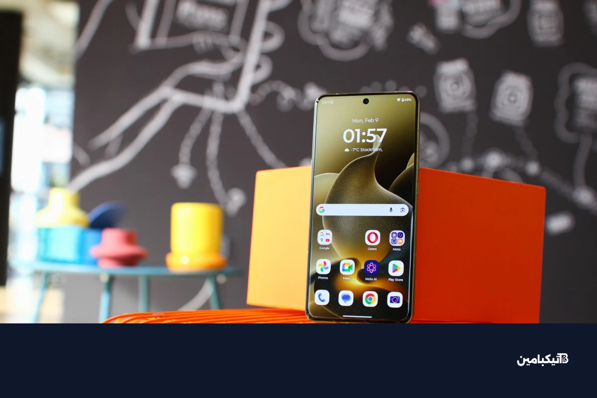 شاشة هاتف موتورولا Signature الأمامية