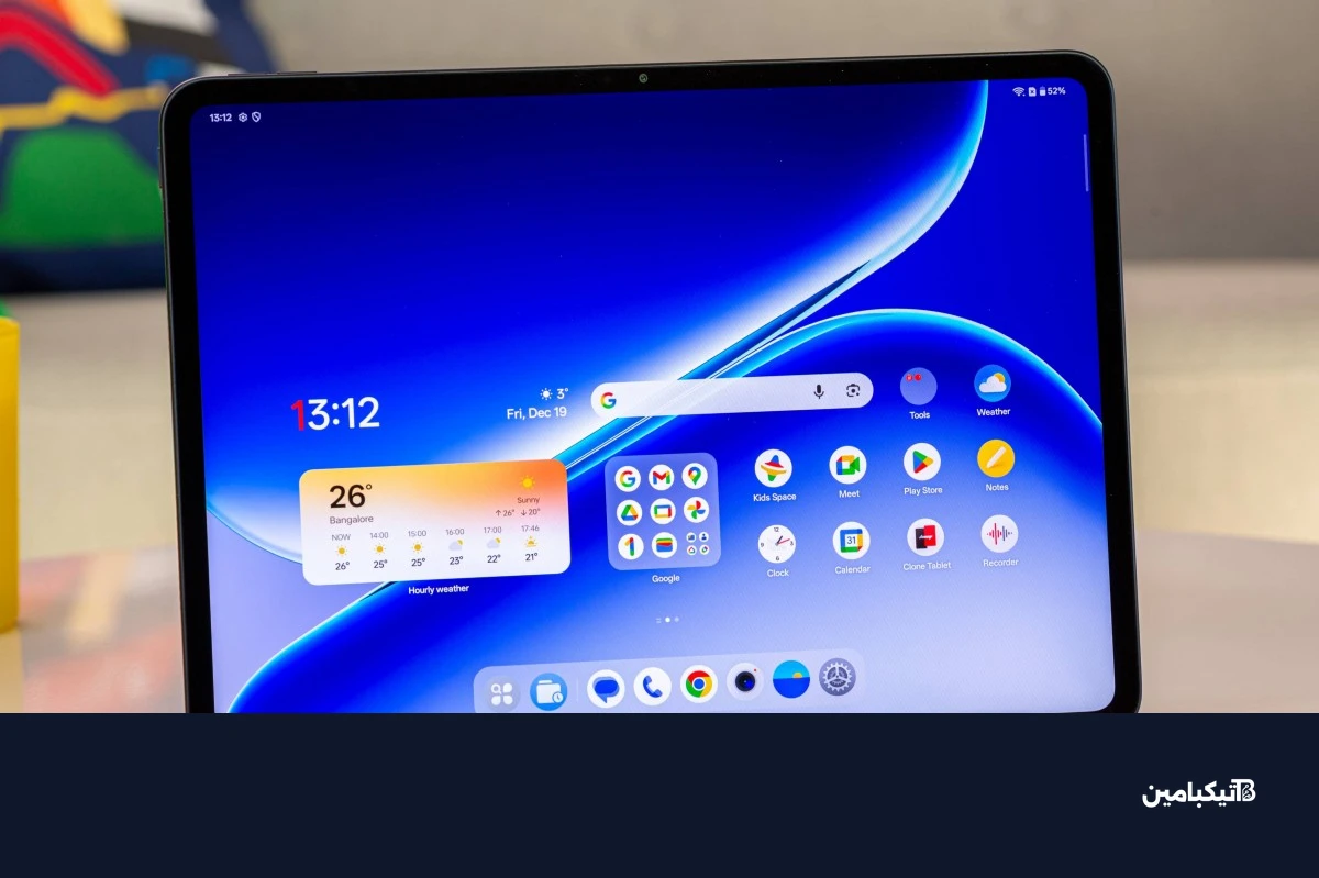 الواجهة الأمامية ون بلس Pad Go 2