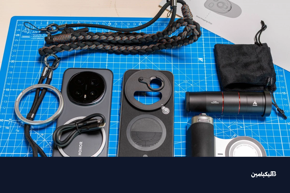 محتويات طقم التصوير الاحترافي