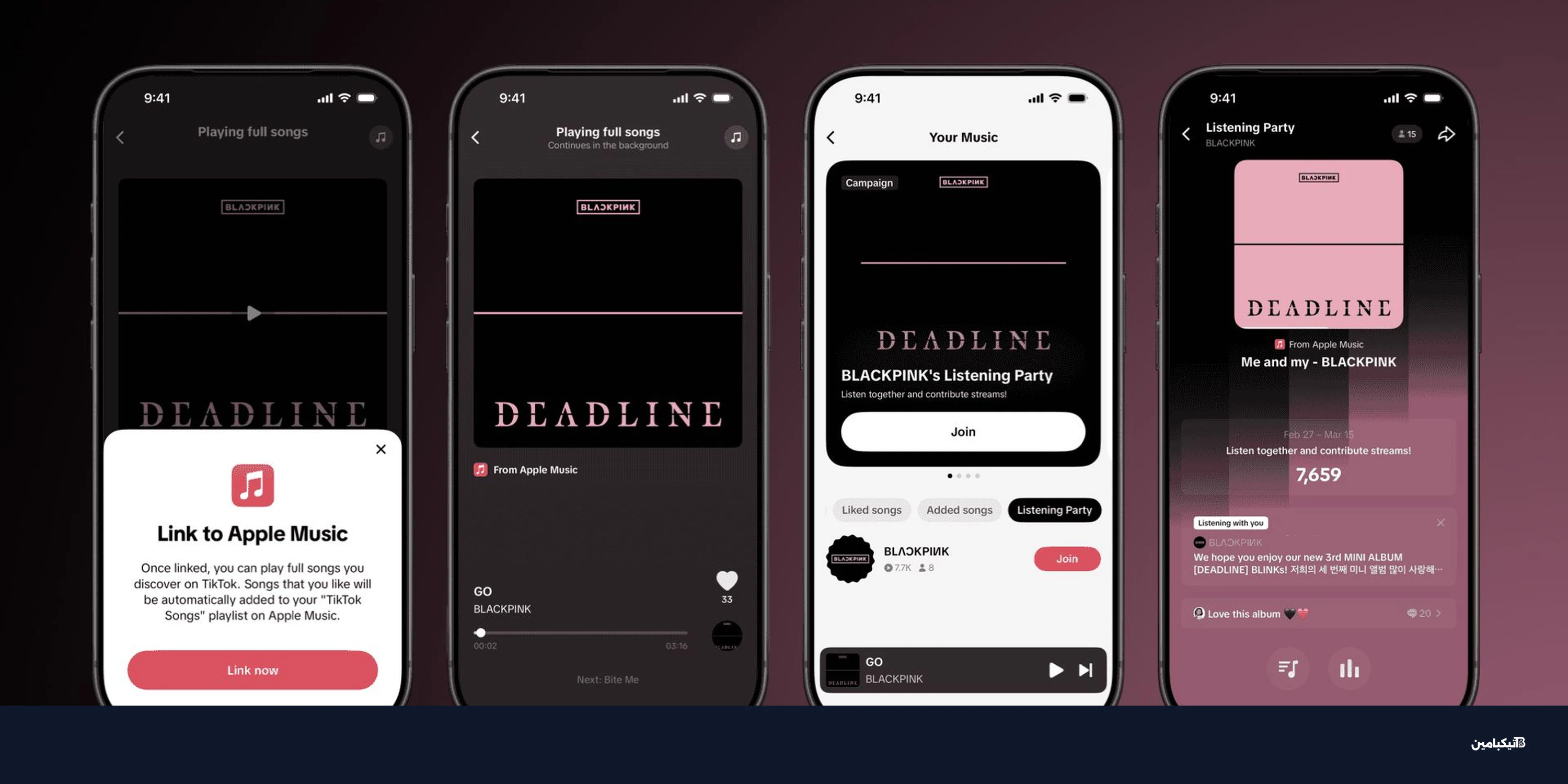 آبل ميوزيك في تيك توك: تشغيل كامل للأغاني على آيفون