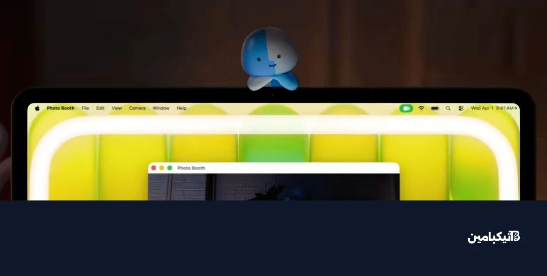 Little Finder Guy مع MacBook Neo