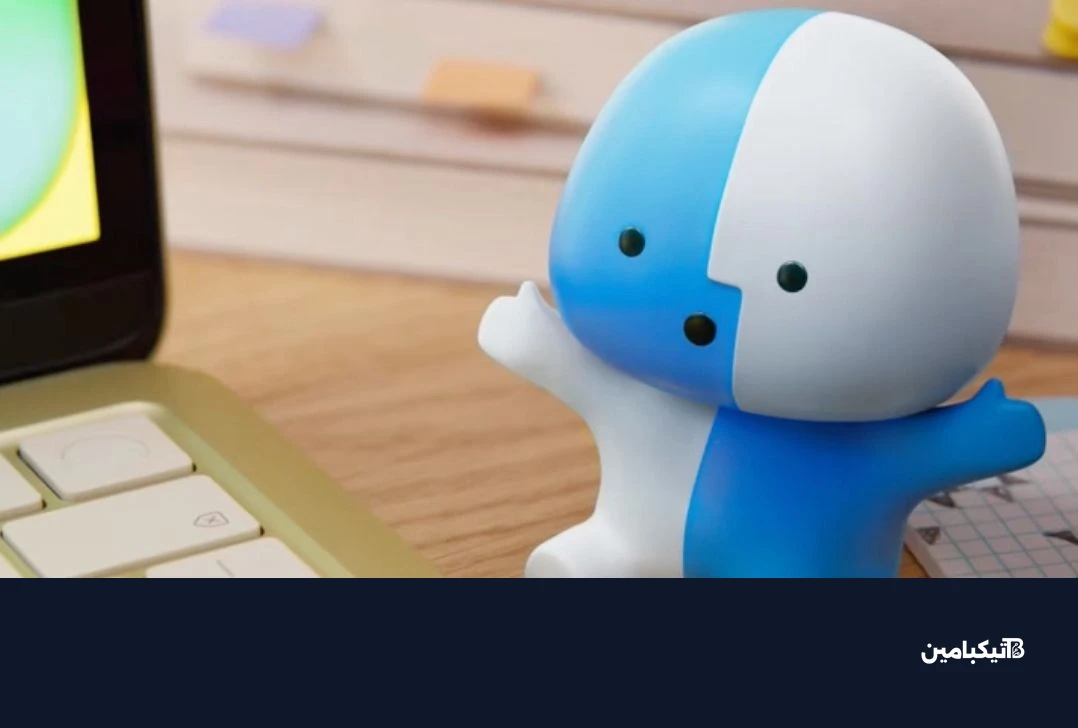 إعلان Little Finder Guy لـ MacBook Neo