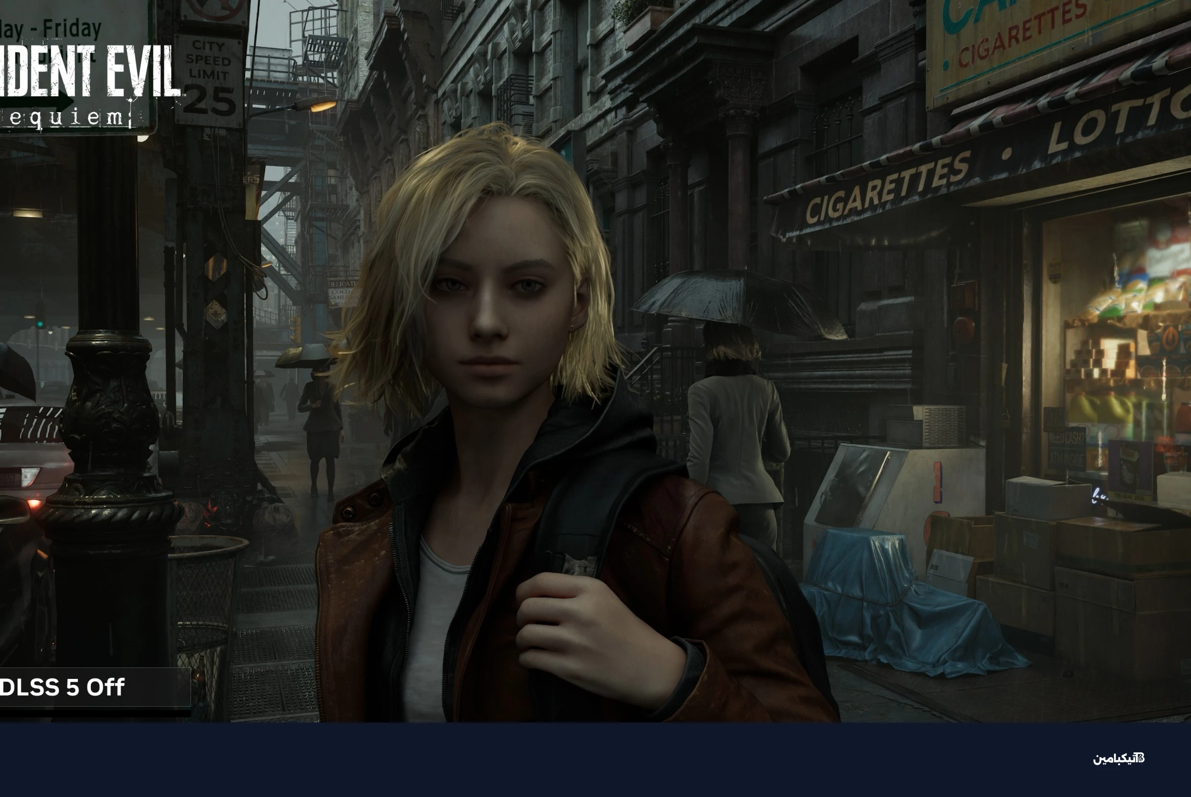 رسوميات الألعاب قبل تفعيل تقنية إنفيديا DLSS 5