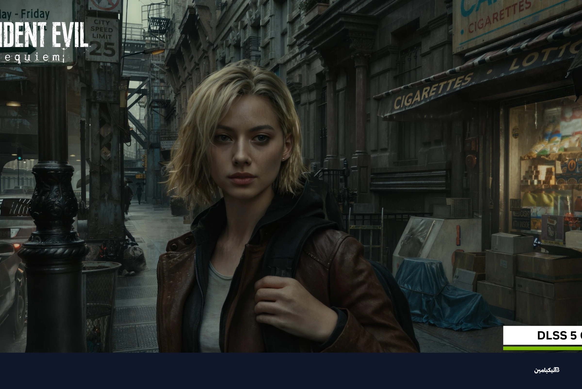 رسوميات الألعاب بعد تفعيل تقنية إنفيديا DLSS 5