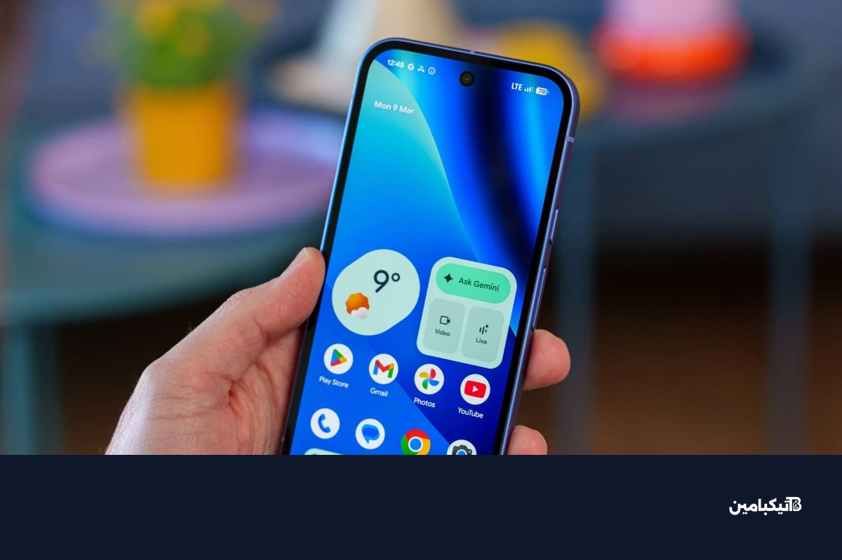 شاشة جوجل بيكسل 10a