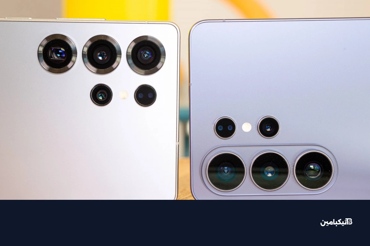 Galaxy S25 Ultra (يسار) بجانب S26 Ultra