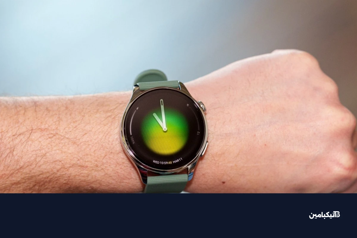 تصميم شاومي Watch 5 على المعصم