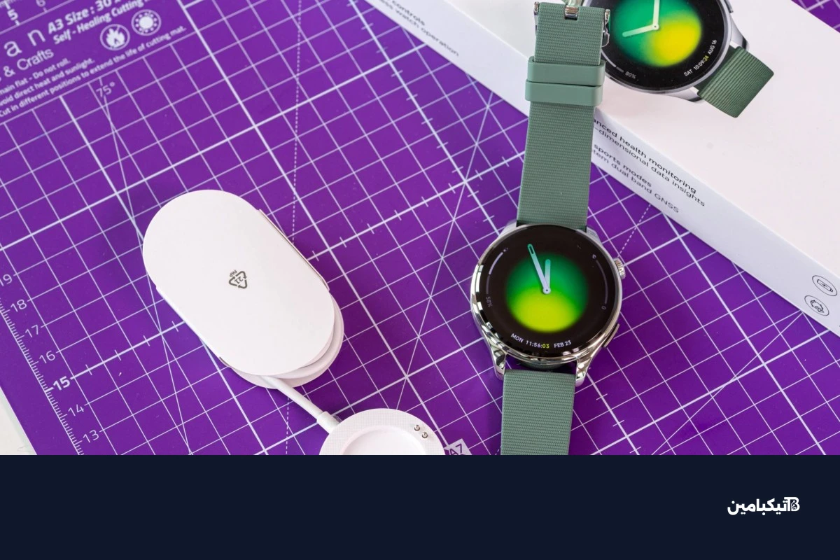 علبة شاومي Watch 5 ومحتوياتها