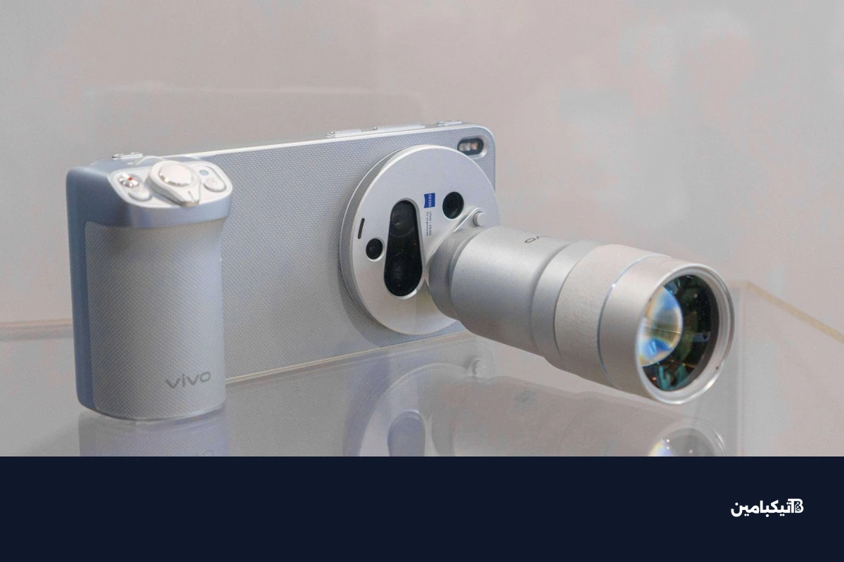 نظرة عن قرب على عدسات فيفو X300 Ultra ببعد بؤري 400 مم و 200 مم مع قفص تصوير الفيديو