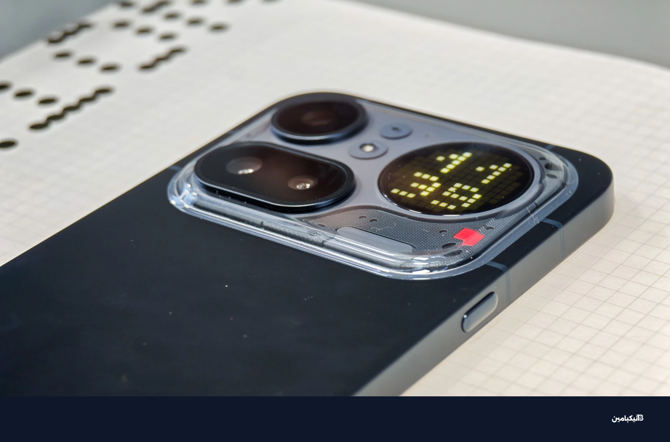 هاتف ناثينج Phone 4A Pro باللون الأسود