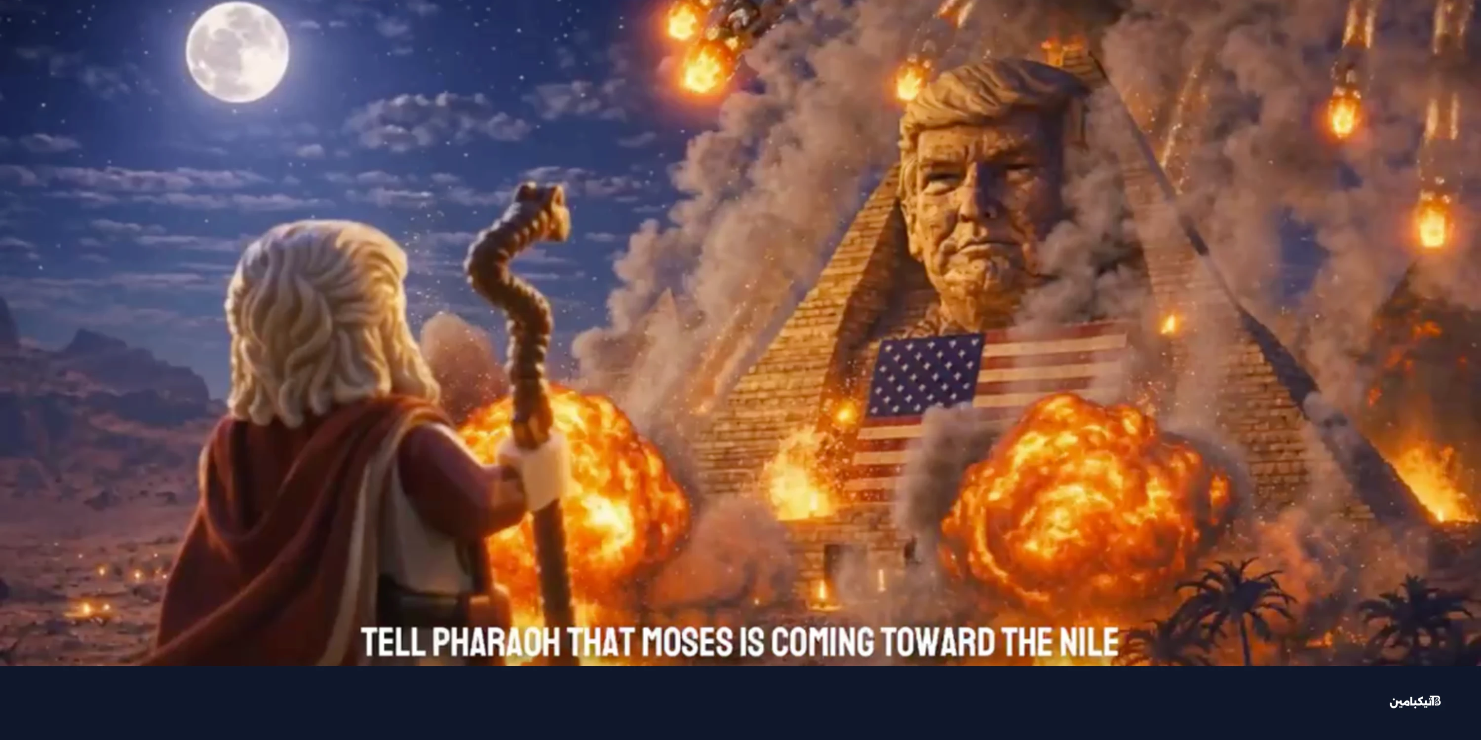 إيران تستخدم الذكاء الاصطناعي في فيديوهات ليغو ساخرة