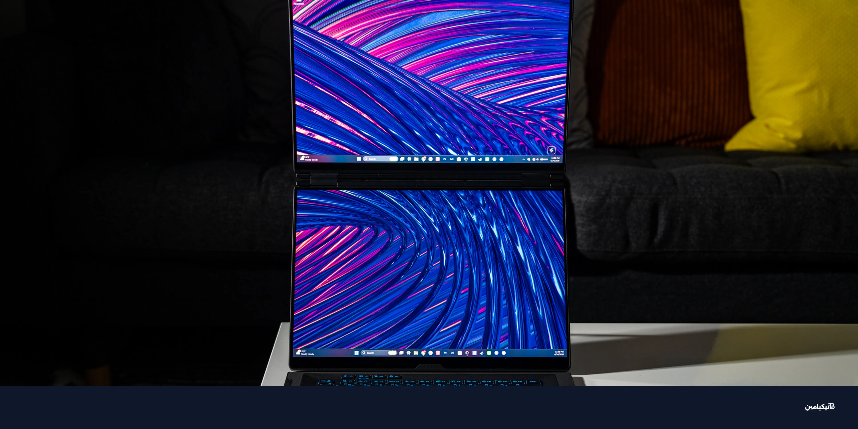 مراجعة أسوس روج زيفيروس ديو: وحش الألعاب بشاشتين OLED