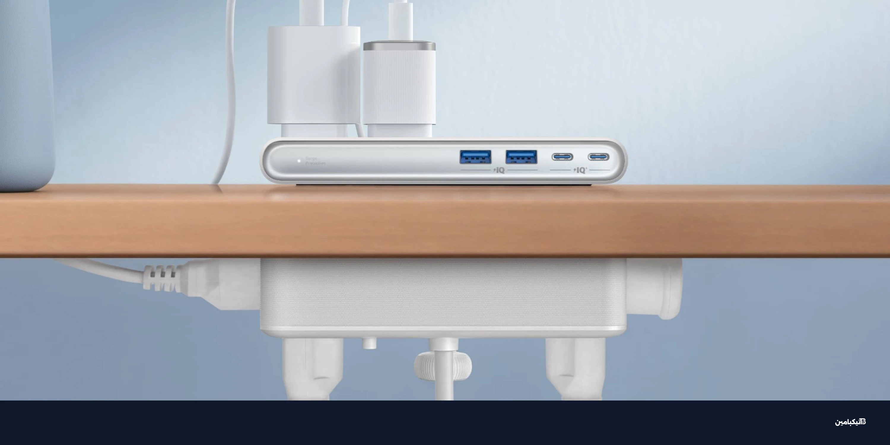 مشترك الطاقة نانو من أنكر: 10 منافذ بقبضة مكتب