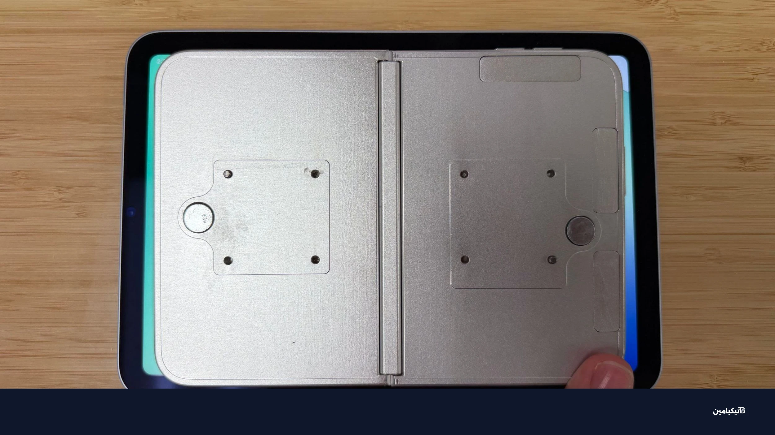 مقارنة حجم آيفون ألترا مع آيباد ميني