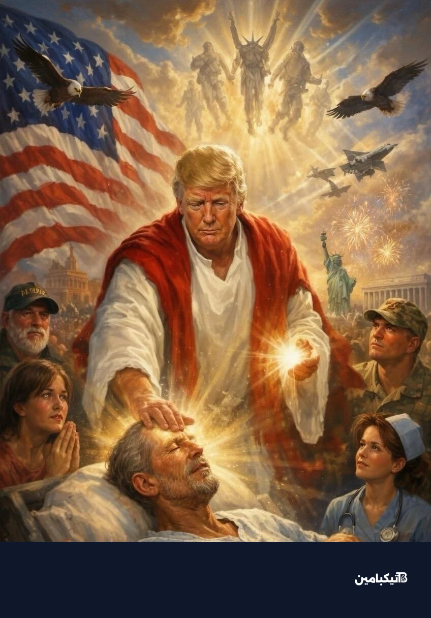 صورة ترامب المعدلة بالذكاء الاصطناعي