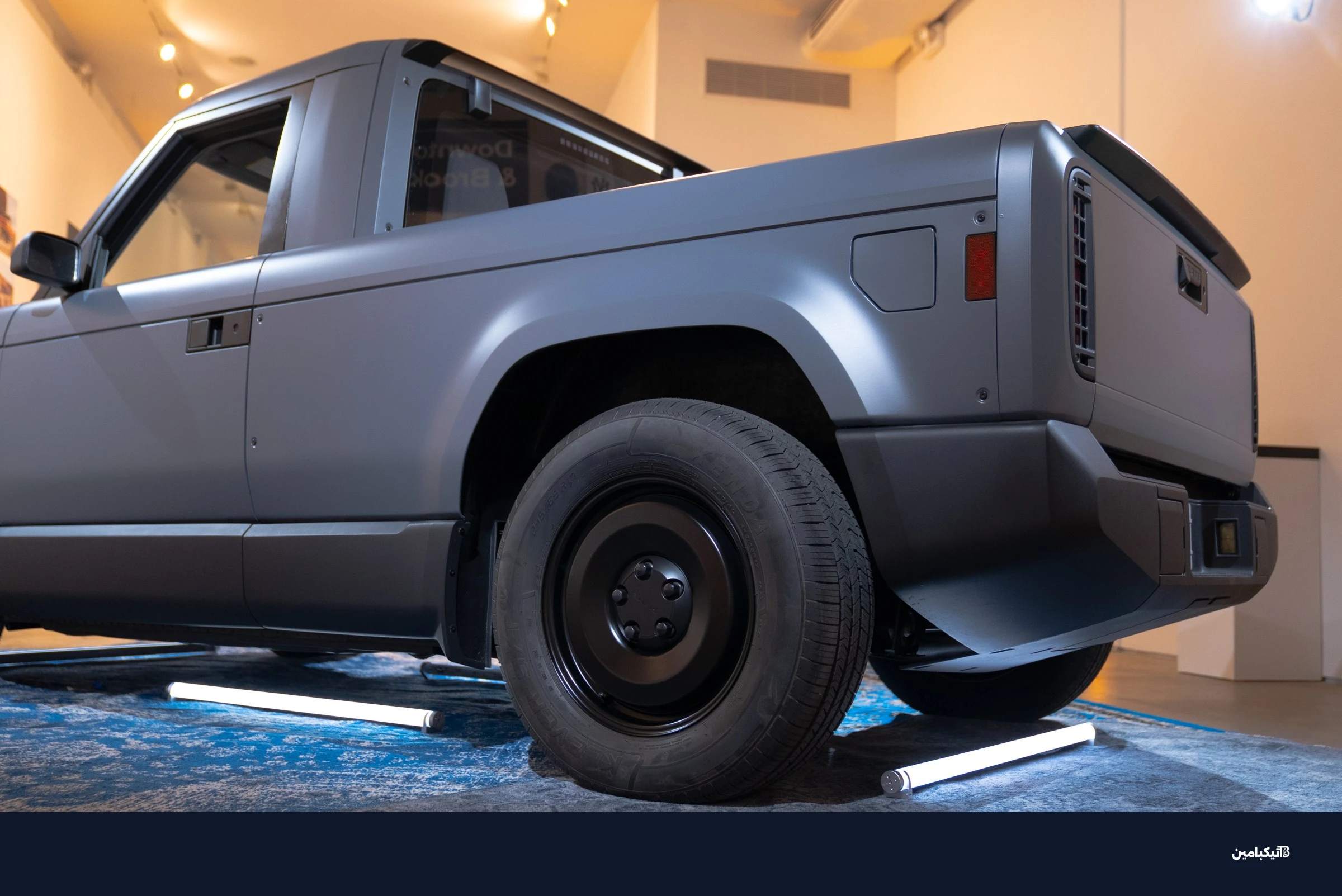 التصميم الخارجي لشاحنة Slate الكهربائية