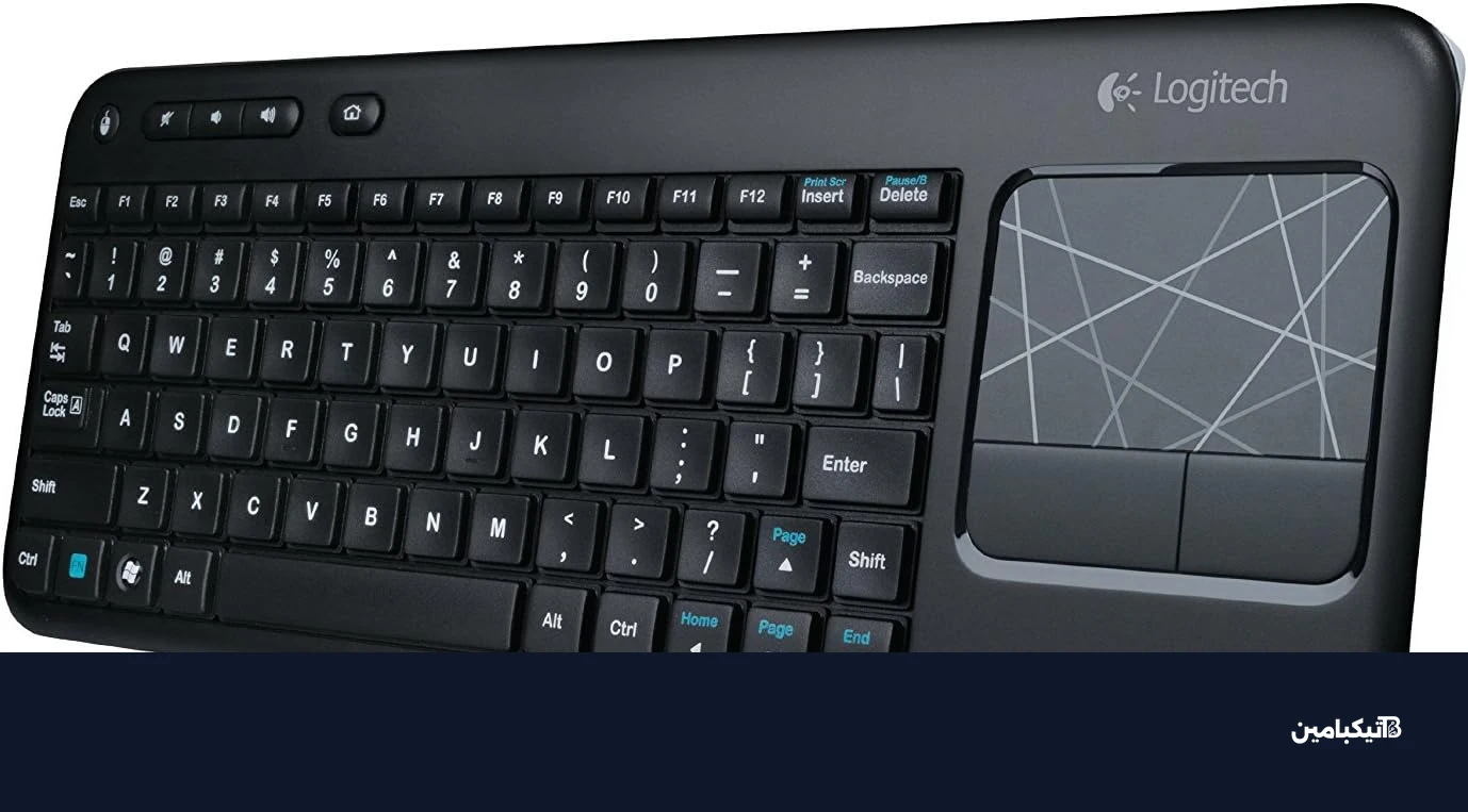 لوحة مفاتيح لوجيتك K400 التقليدية