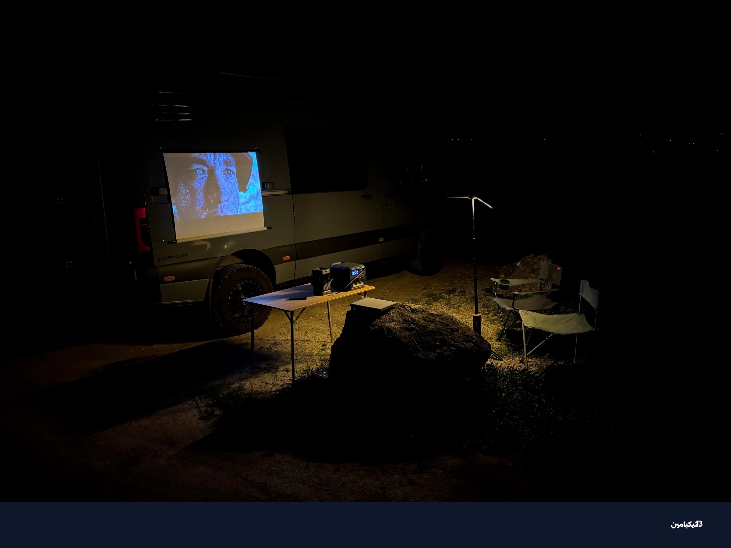 تجربة مشاهدة خارجية مع جهاز Nebula P1