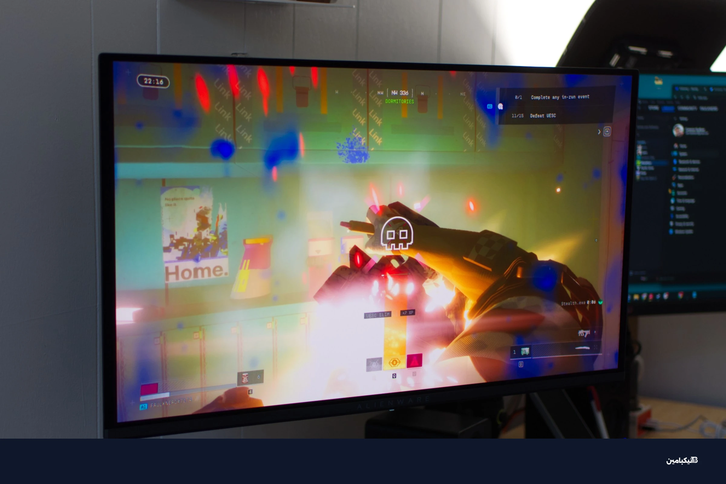 تجربة الألعاب على شاشة QD-OLED