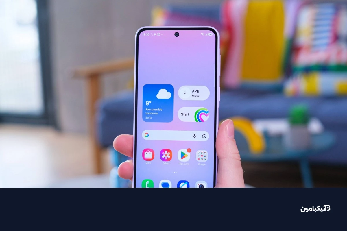 جانب سامسونج جالاكسي A37 وإطار البلاستيك