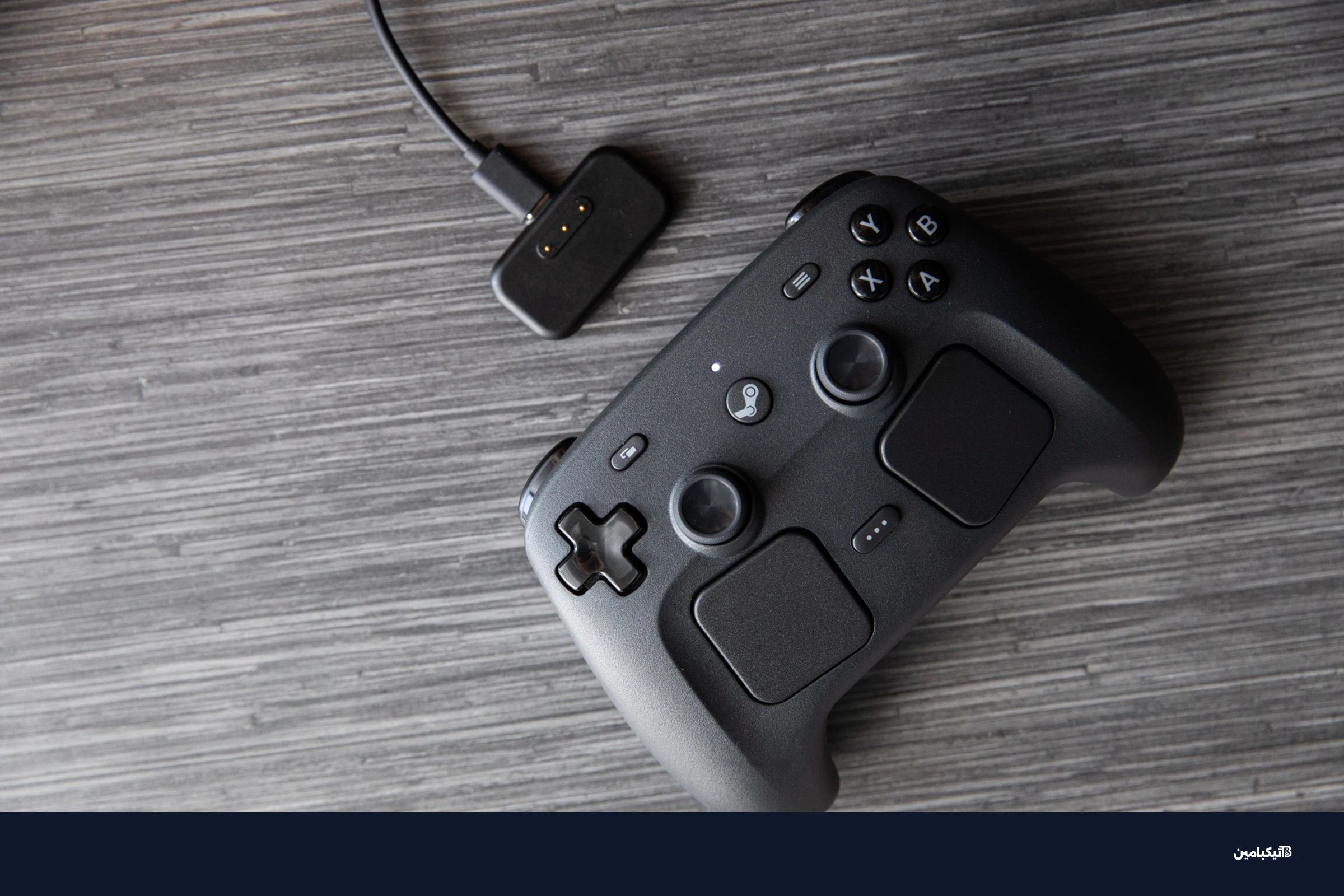 ذراع تحكم ستيم كنترولر الجديد مع قاعدة الشحن