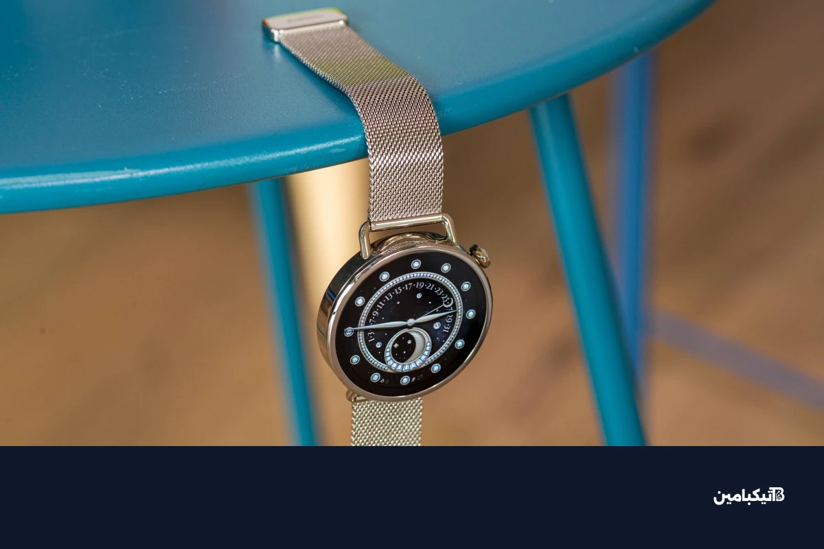 التاج الدوار الجانبي المرصع في ساعة شاومي Watch S4 41mm