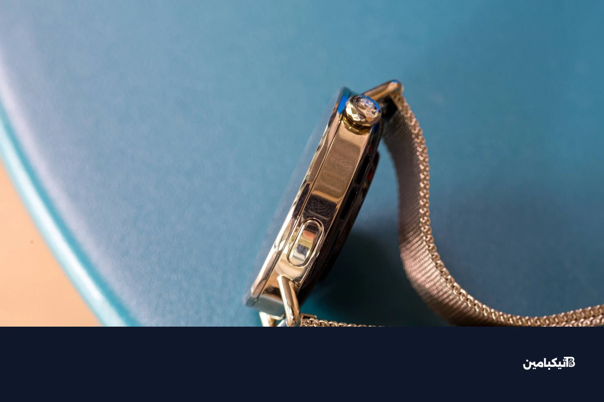 الزر الجانبي والتاج الدوار في ساعة شاومي Watch S4 41mm