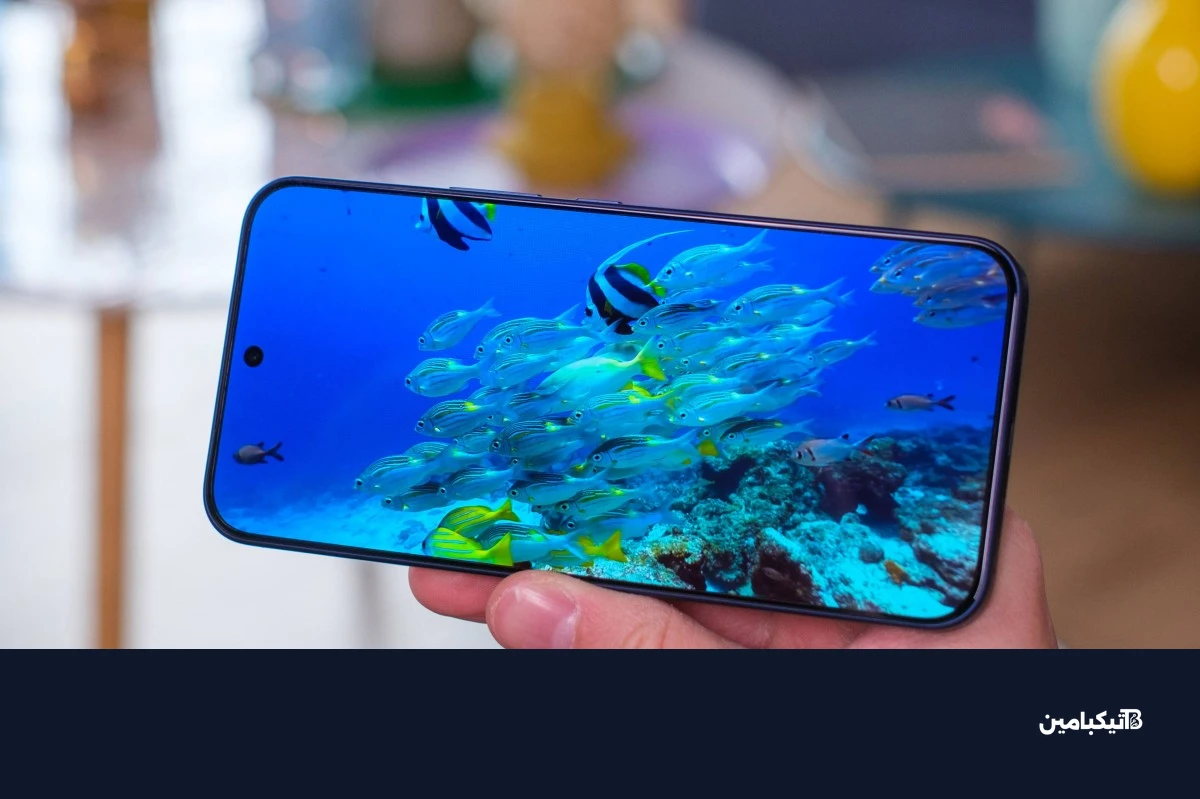 شاشة فيفو V70 FE الساطعة