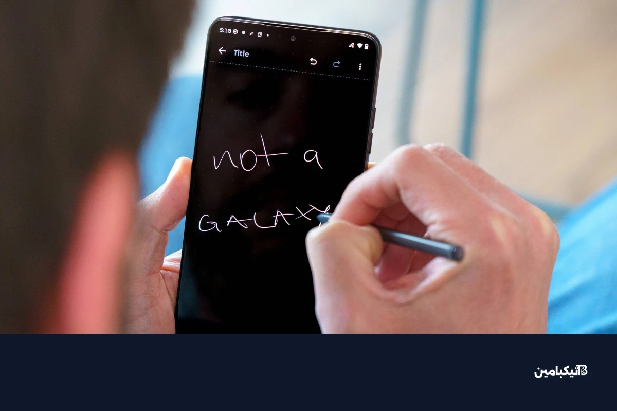 استخدام القلم في هاتف موتورولا