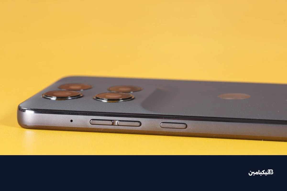 أزرار التحكم الجانبية في هاتف موتورولا