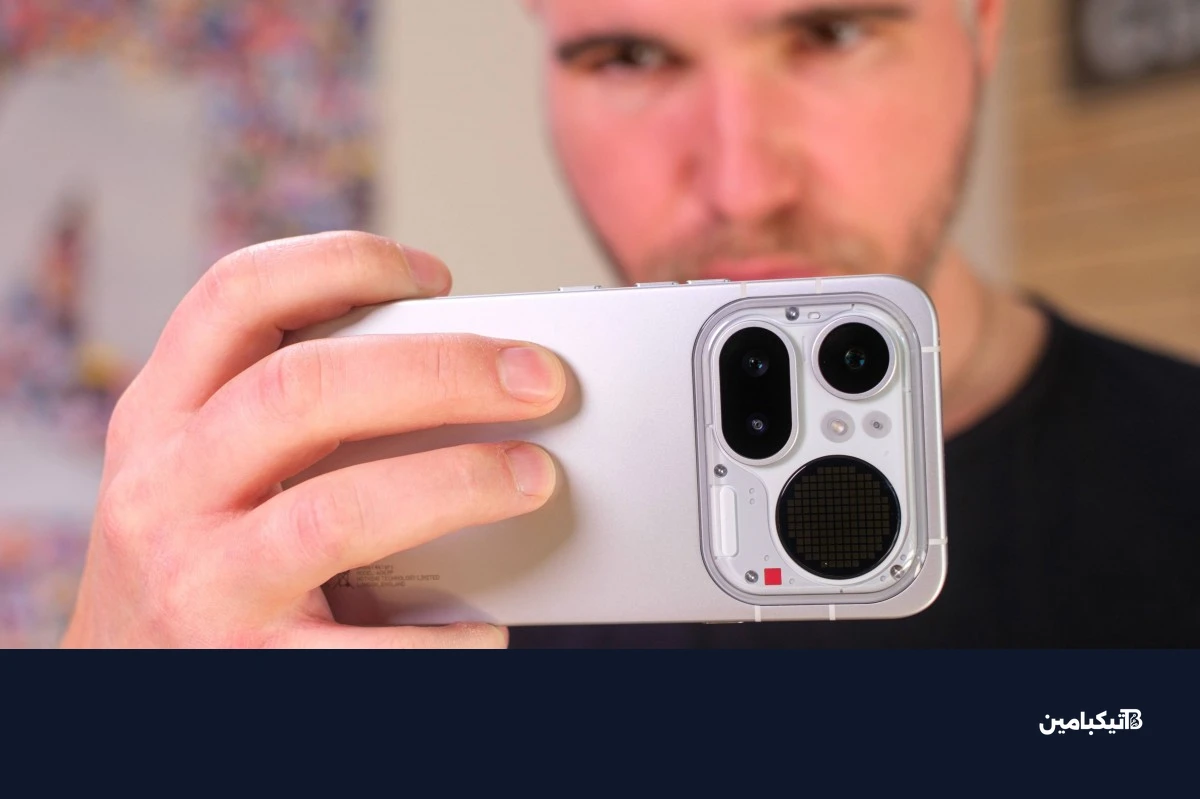 تصميم كاميرات ناثينج فون 4a برو الخلفية