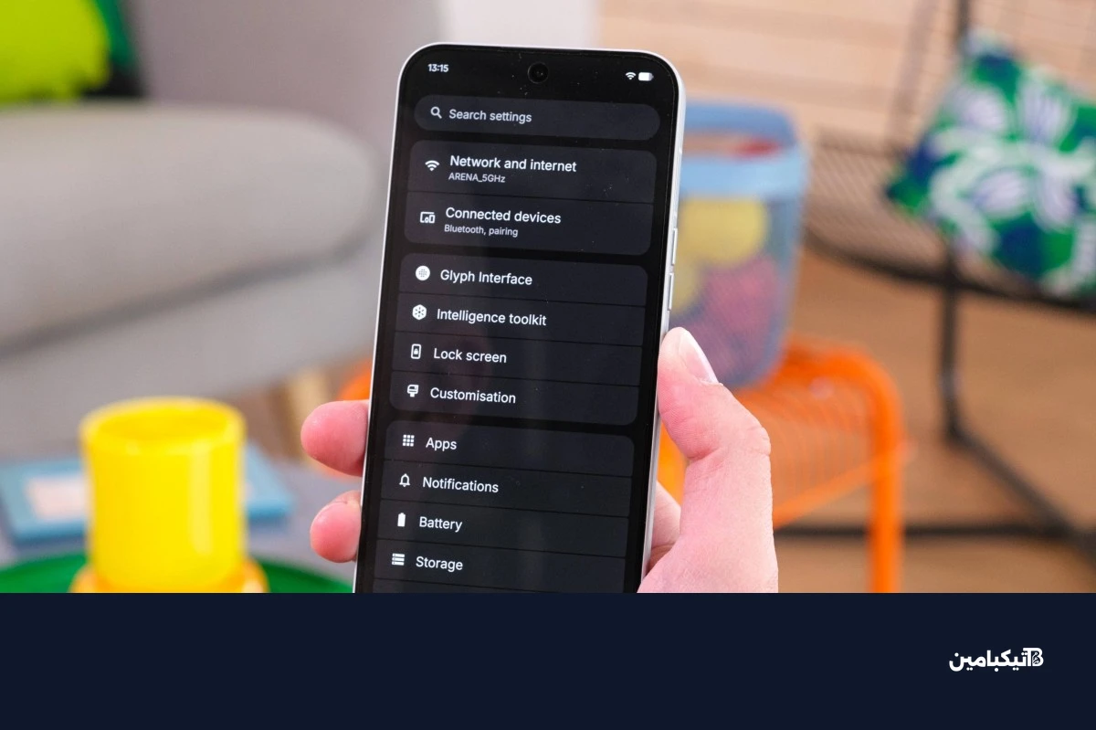 تخصيص الواجهة في ناثينج فون 4a برو