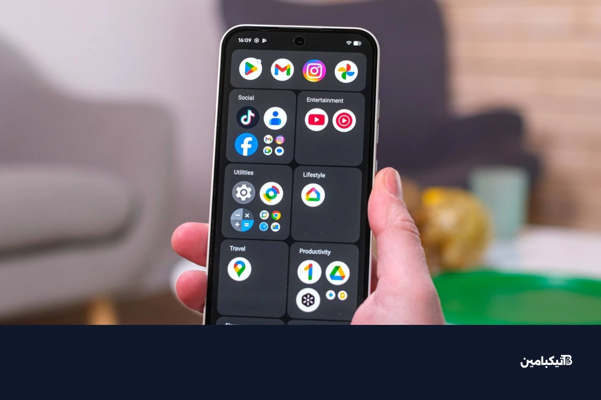 جودة البناء والإطار البلاستيكي في الهاتف